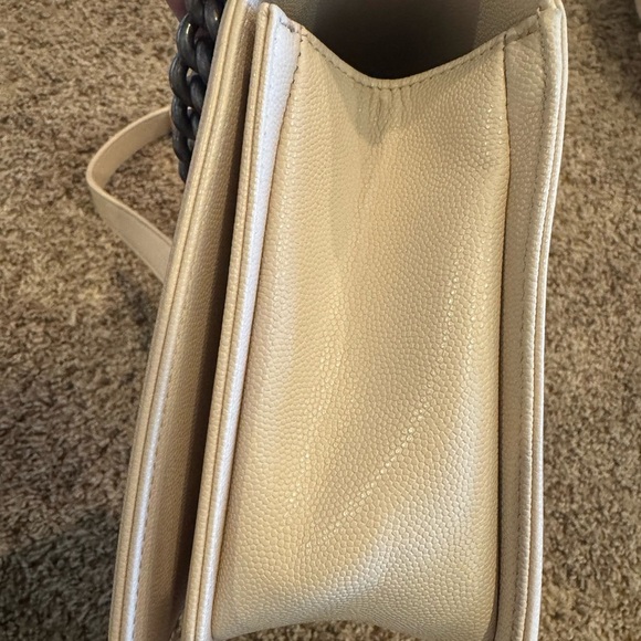 Chic Beige Quilted Chain Bag - Picture 9 of 16